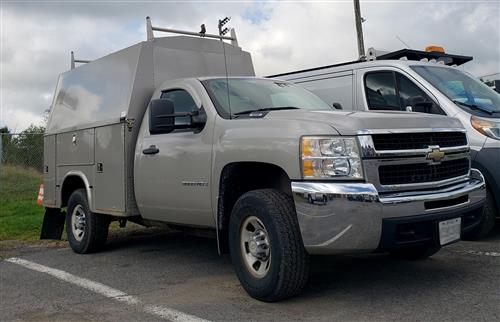 Image of a work truck